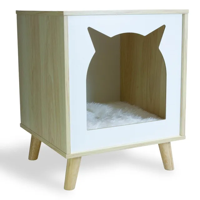 arquivet-cherry-arbre-chat-carr-40-cm-avec-niche image 1