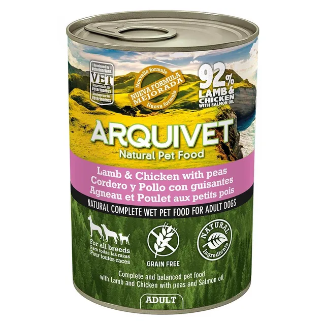 arquivet-p-t-e-agneau-poulet-p-t-e-chien-400-g-sans-c-r-ales image 1