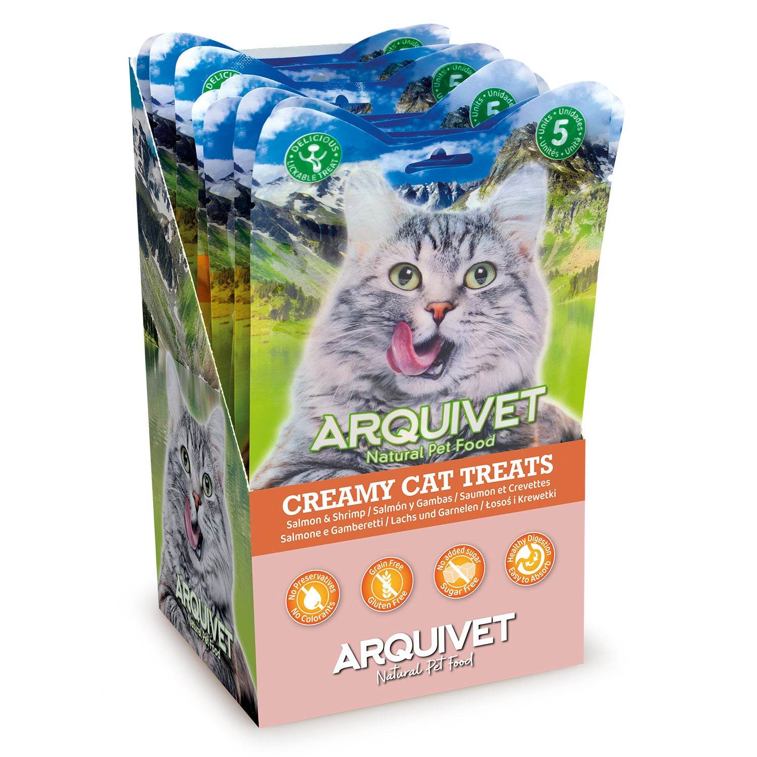 arquivet-creamy-friandise-chat-saumon-crevette-5x14-g image 4