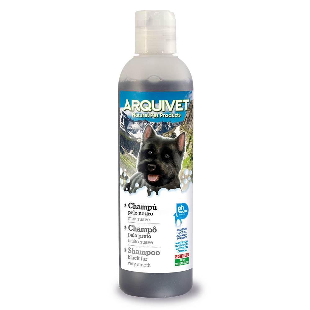 arquivet-shampoing-poil-noir-chien-250-ml-ph-neutre image 1