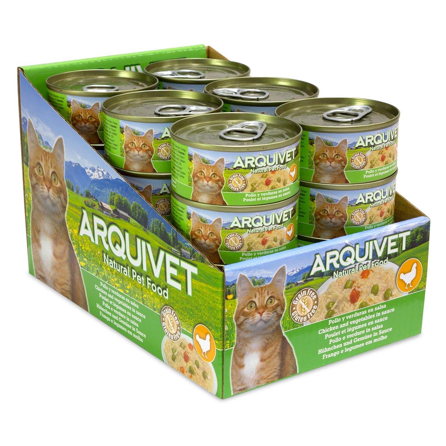 arquivet-mini-fillets-p-t-e-chat-poulet-l-gumes-80-g-sans-c-r-ales image 2