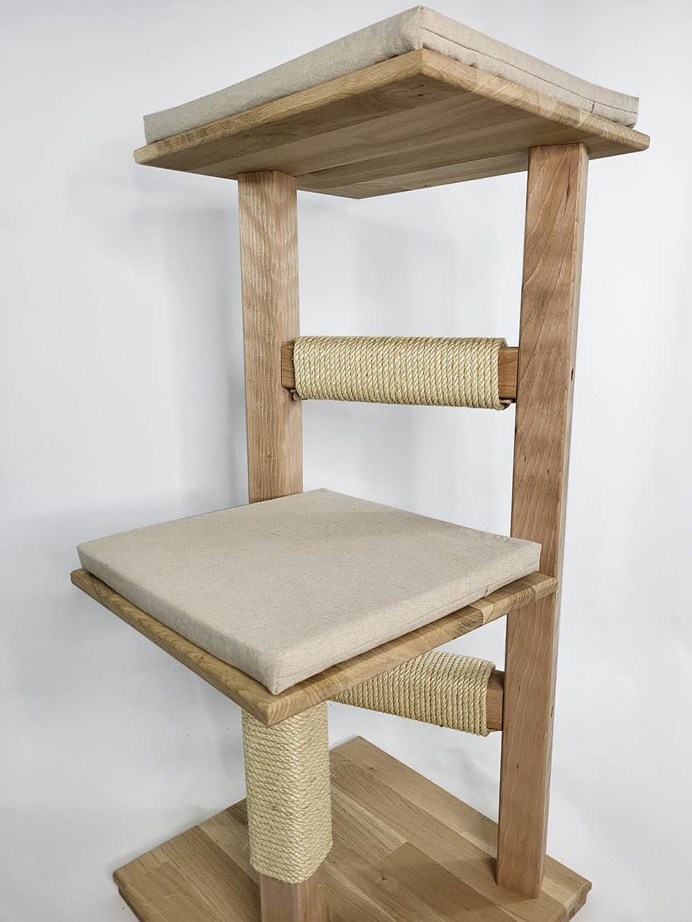 chat-perch-sakura-arbre-chat-bois-compact-petit-espace image 7