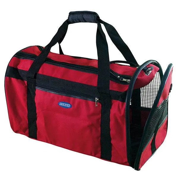 arquivet-sac-transport-chien-pliable-noir-50x30x26-cm image 1