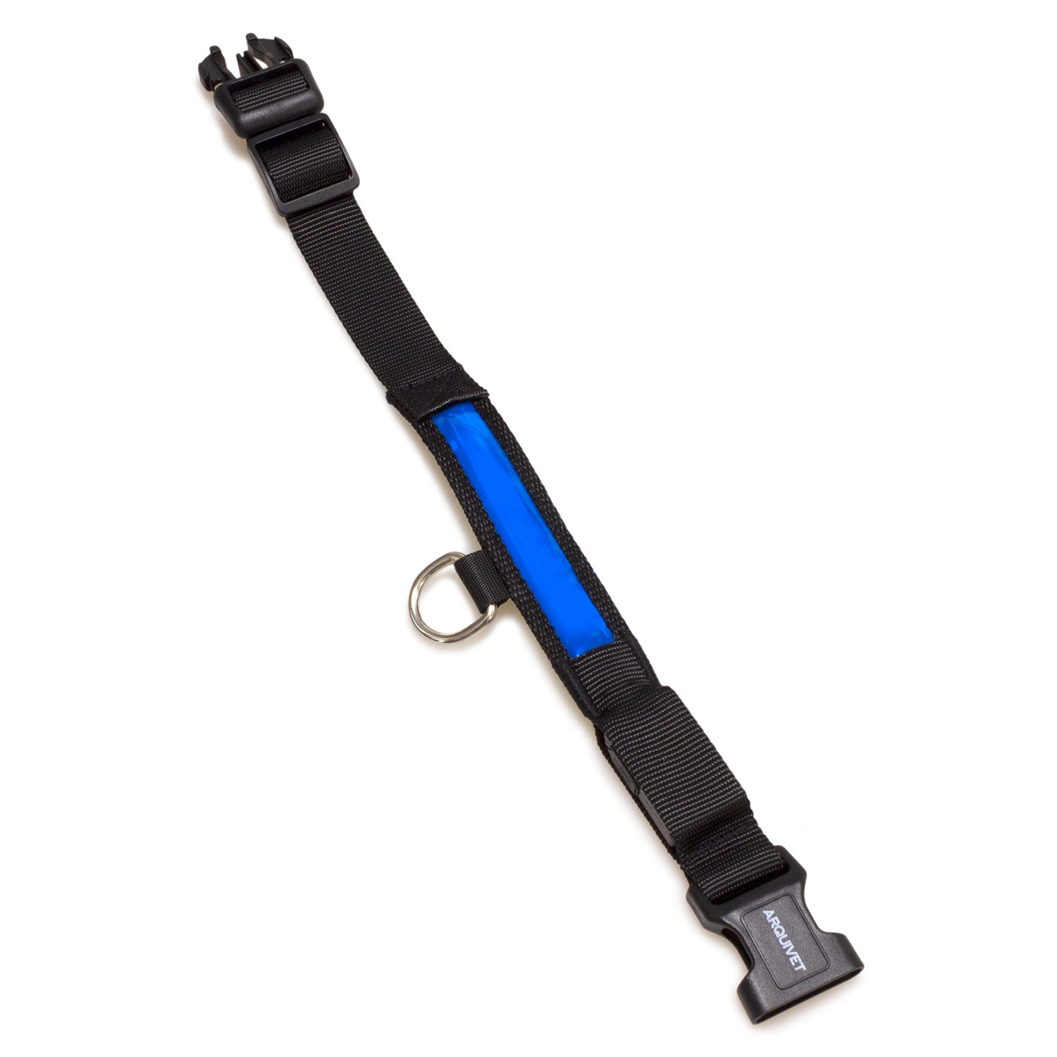 arquivet-led-bleu-collier-lumineux-chien-nylon-m-38-50-cm image 3