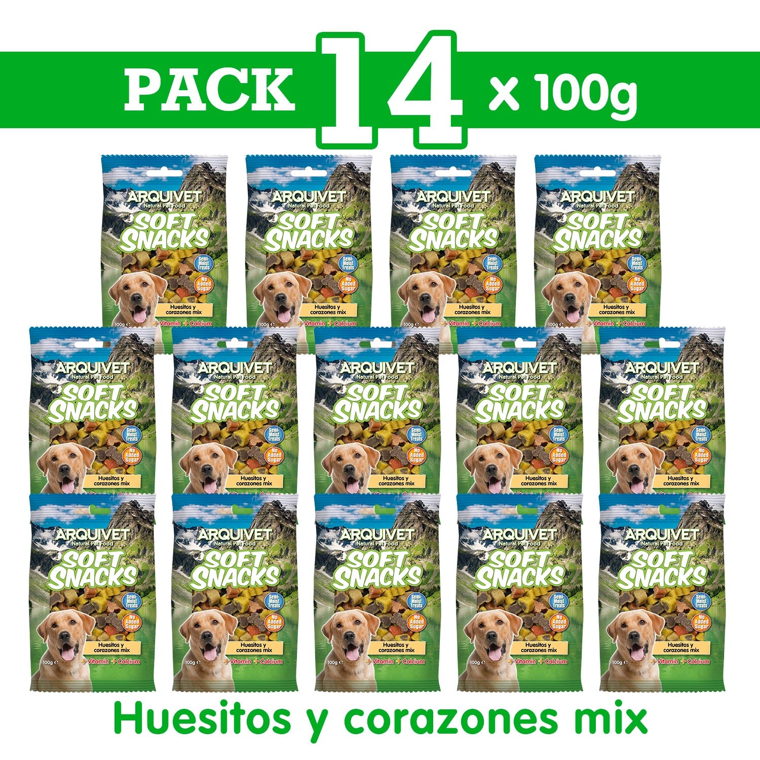 arquivet-bones-hearts-mix-friandise-chien-100-gr image 3