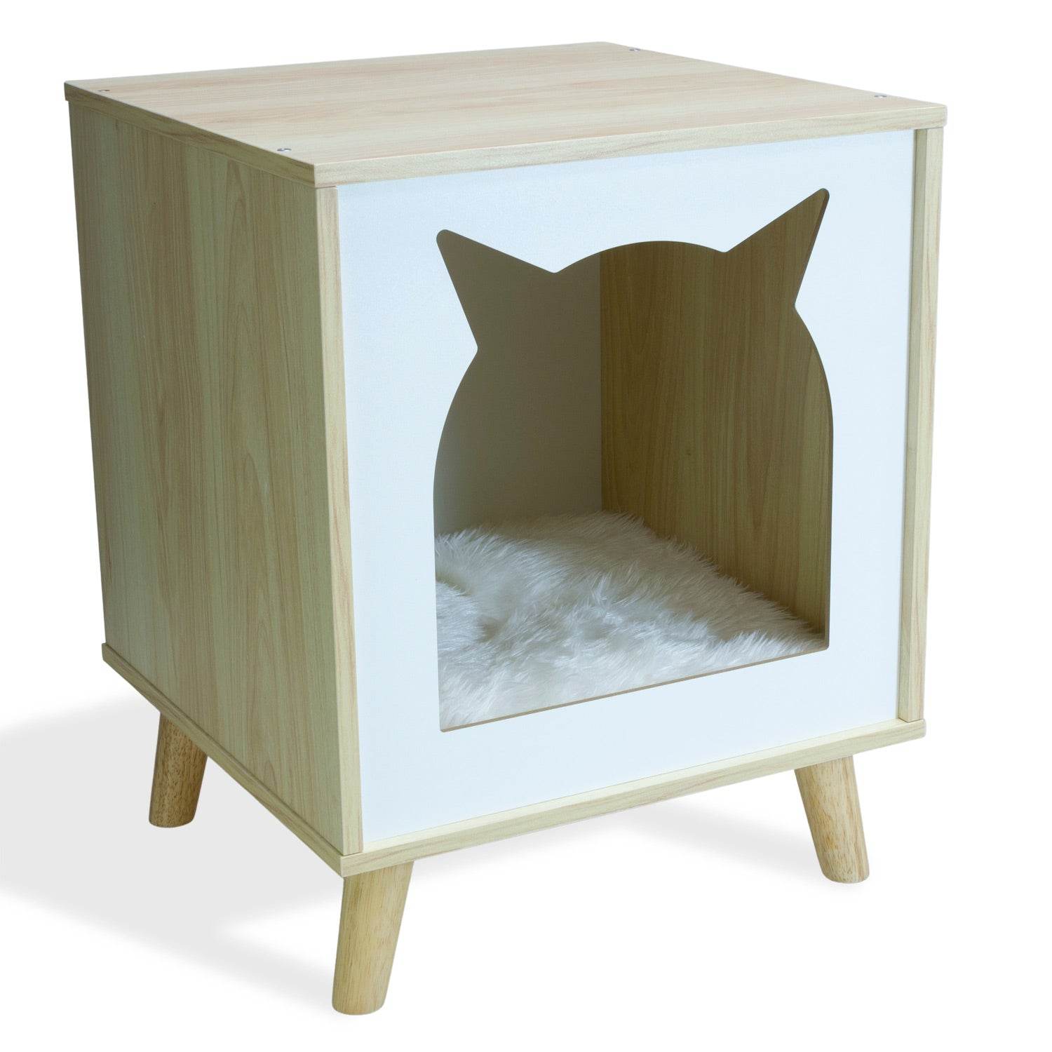 arquivet-cherry-arbre-chat-carr-40-cm-avec-niche image 2