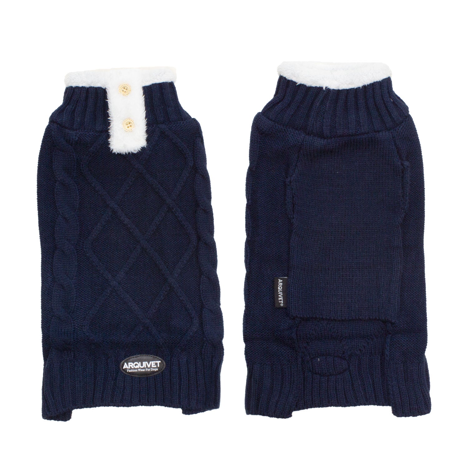 arquivet-aneto-pull-tricot-chien-xs-20-cm-mouton image 2