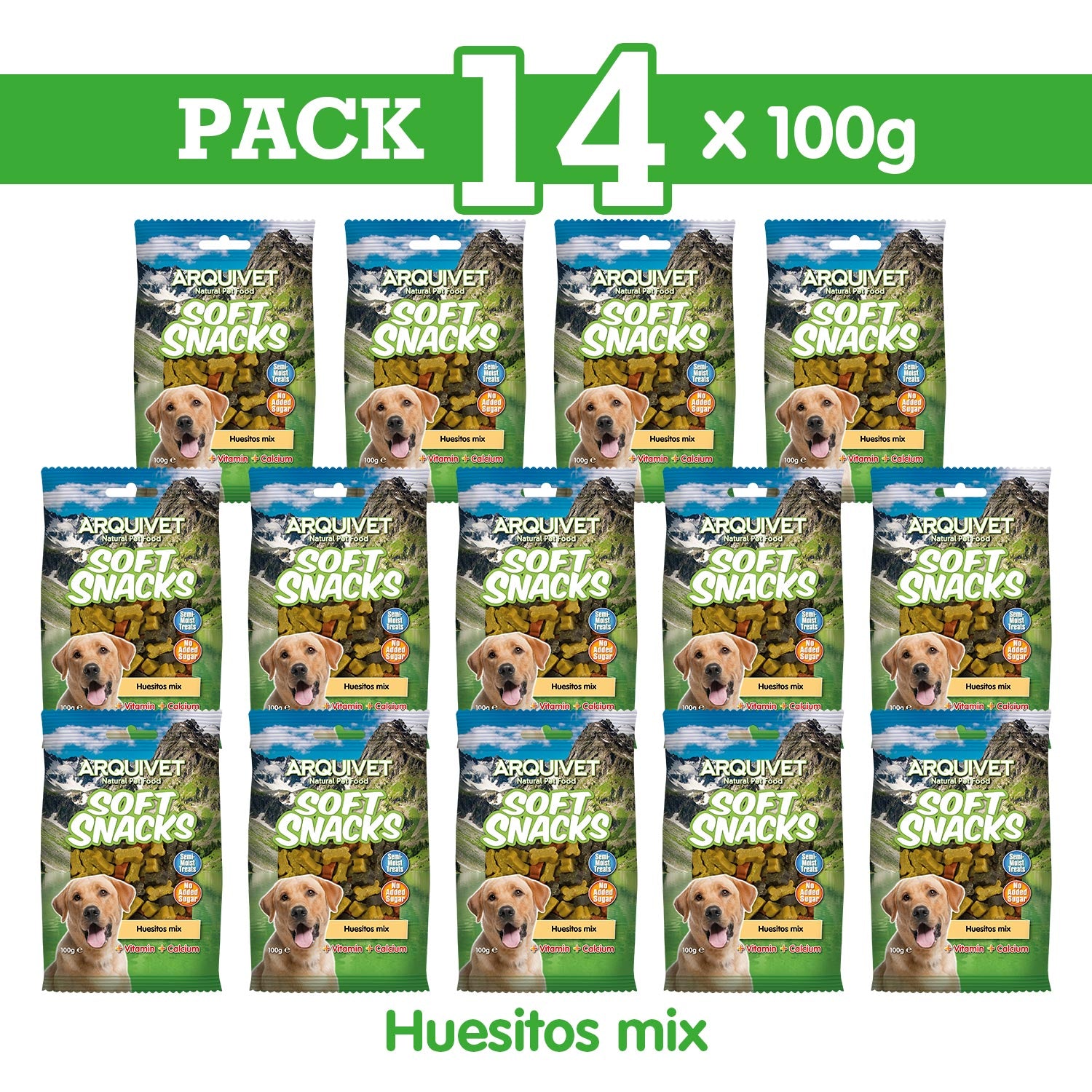 arquivet-huesitos-mix-snack-chien-tendre-100-g-4-parfums image 3
