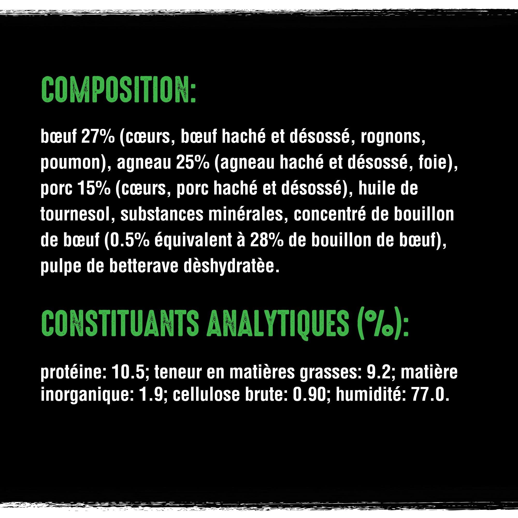 crave-wet-agneau-b-uf-p-t-e-chien-10x300g-sans-c-r-ales image 3