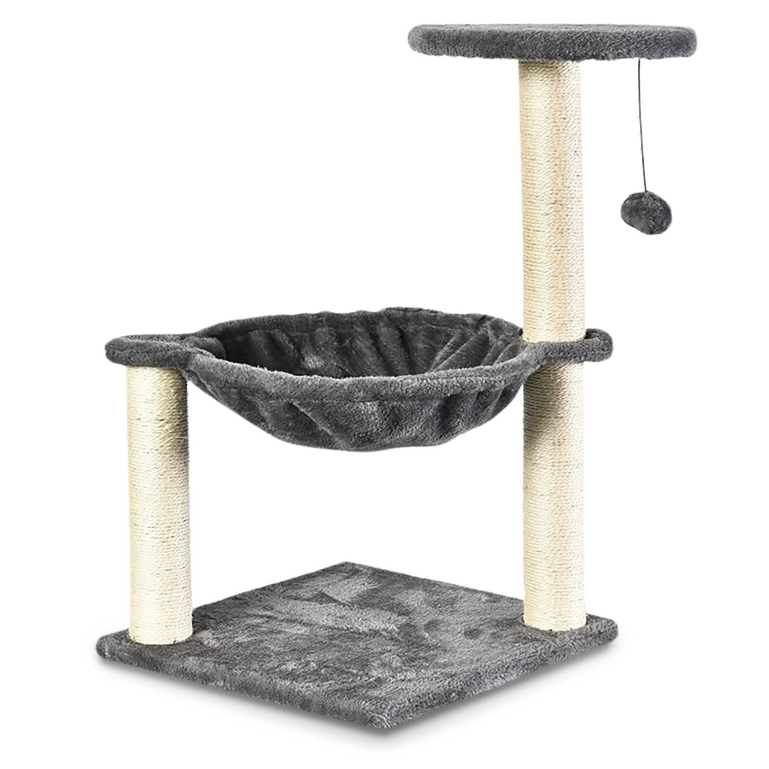 arquivet-olive-griffoir-chat-40x40x66-cm-avec-balle image 1