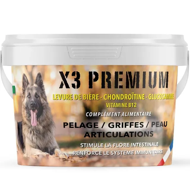 france-croquettes-x3-premium-compl-ment-chien-articulations-1-kg image 1
