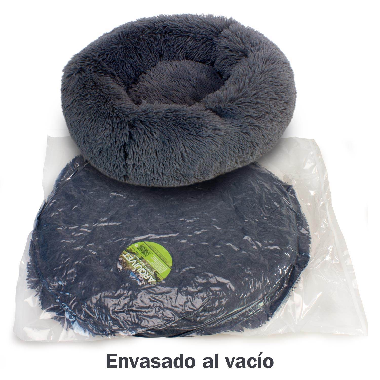 arquivet-panier-rond-chien-gris-fonc-50-cm-douillet image 3