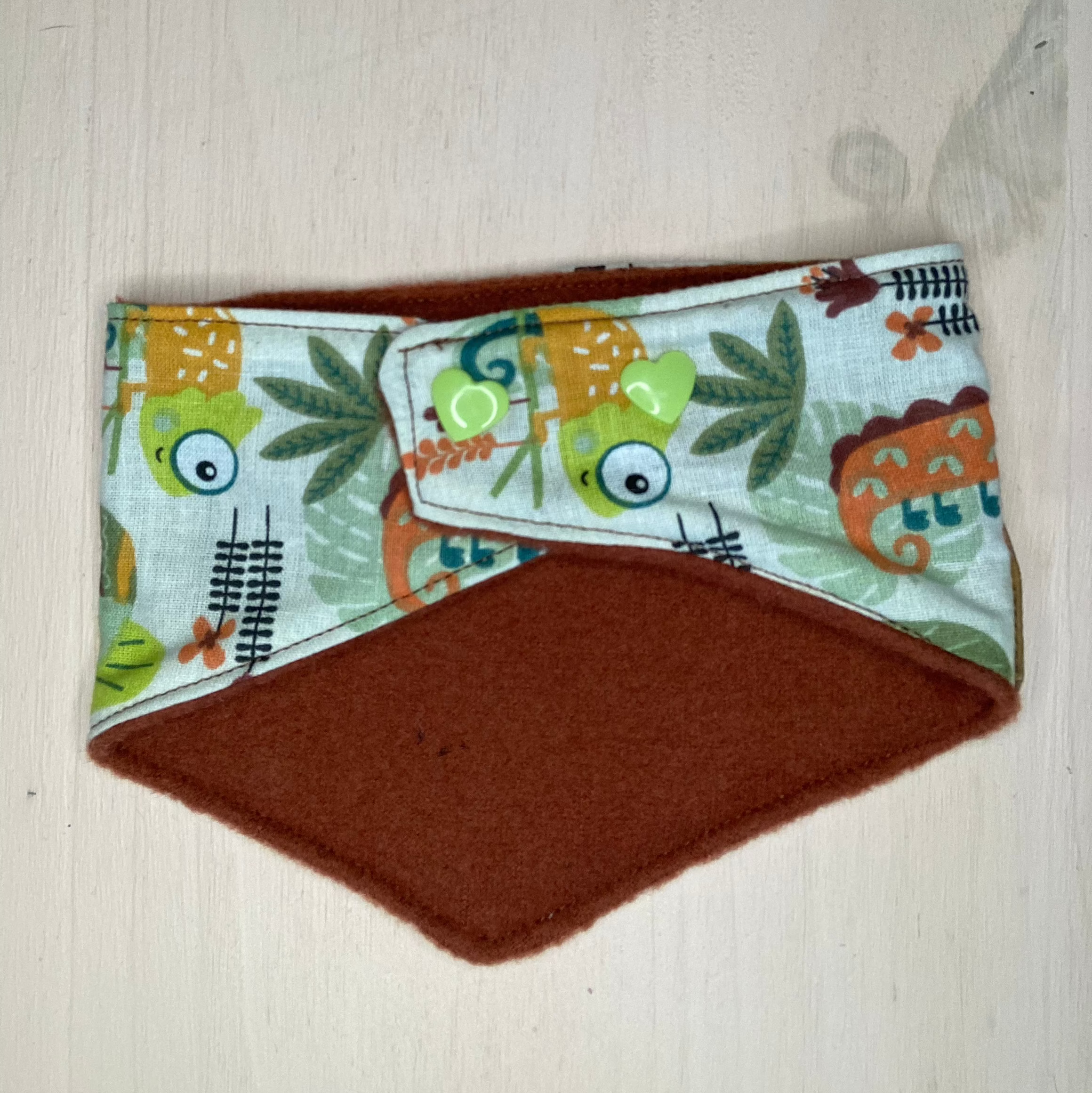 carabidule-les-l-gers-cam-l-on-bandana-chien-r-versible-m image 2
