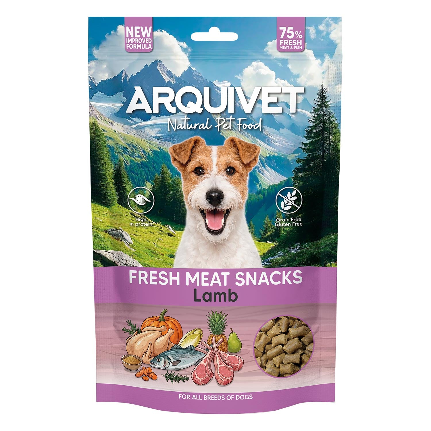 arquivet-fresh-meat-snacks-friandises-chien-agneau-300-g image 4