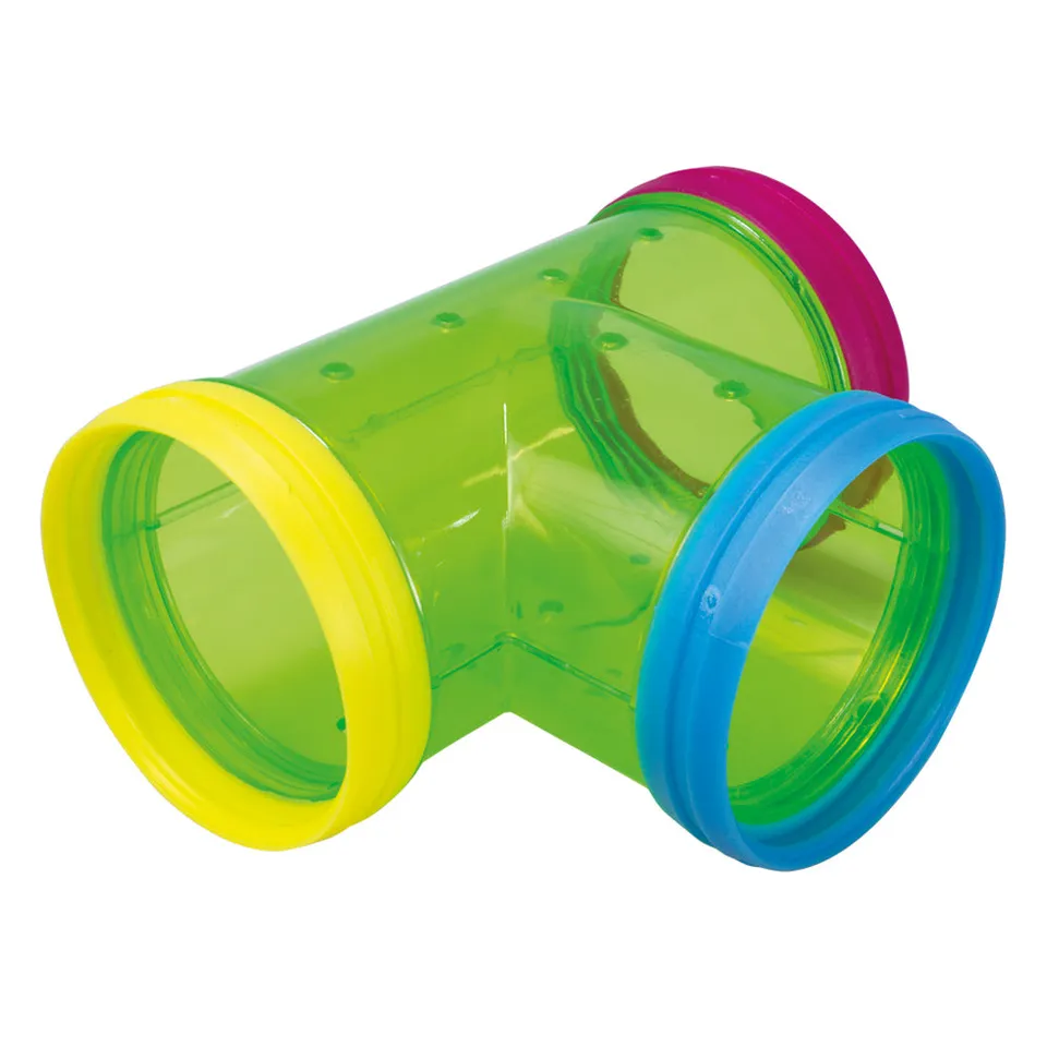 arquivet-connecteur-en-t-cage-rongeur-plastique-couleur image 1
