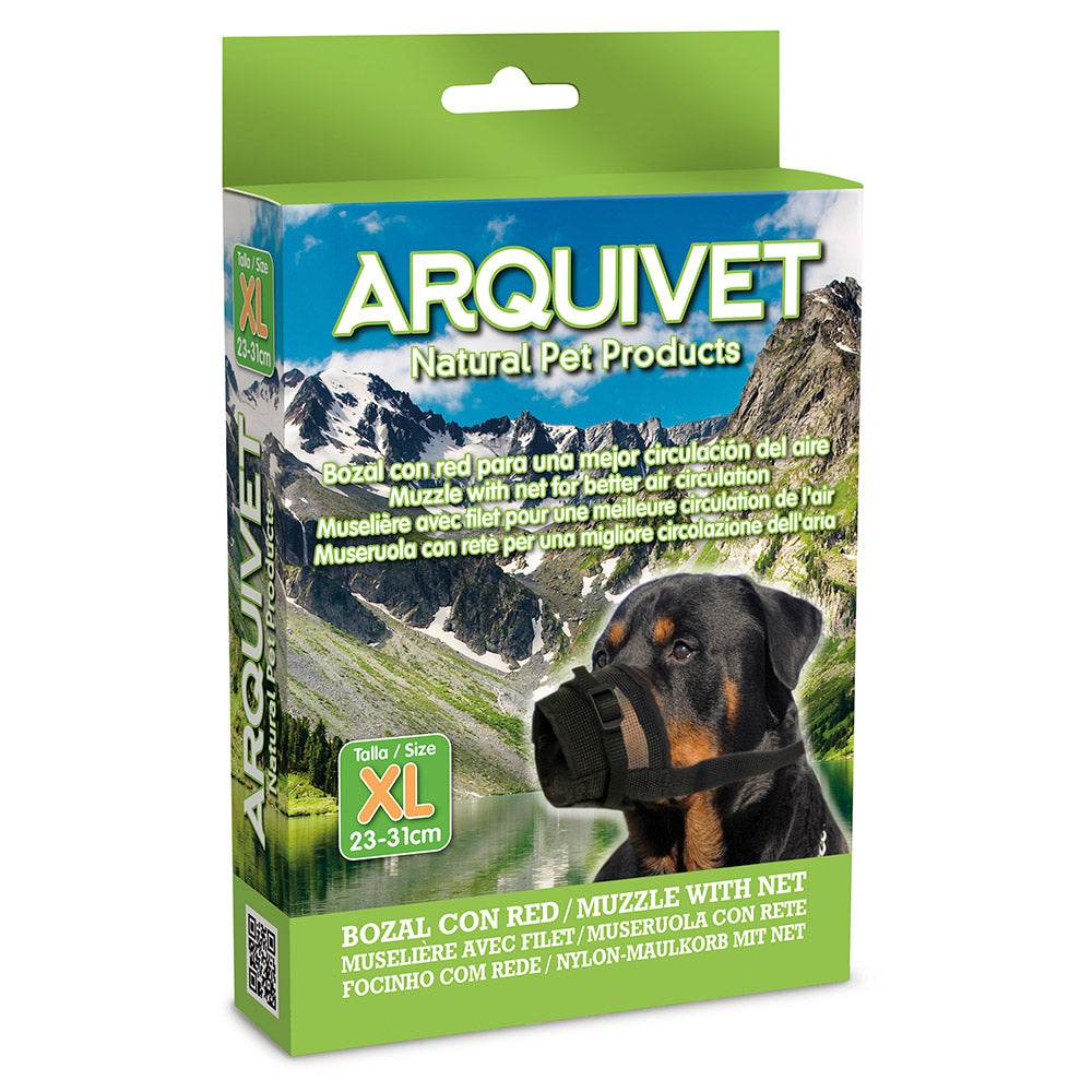 arquivet-museli-re-chien-nylon-filet-m-18-24-cm-r-glable image 6