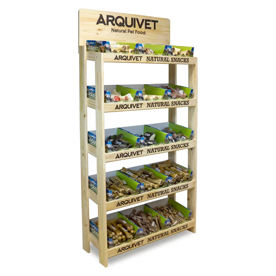 arquivet-merchandising-pr-sentoir-bois-natural-snacks-88x37-5x192-cm image 1