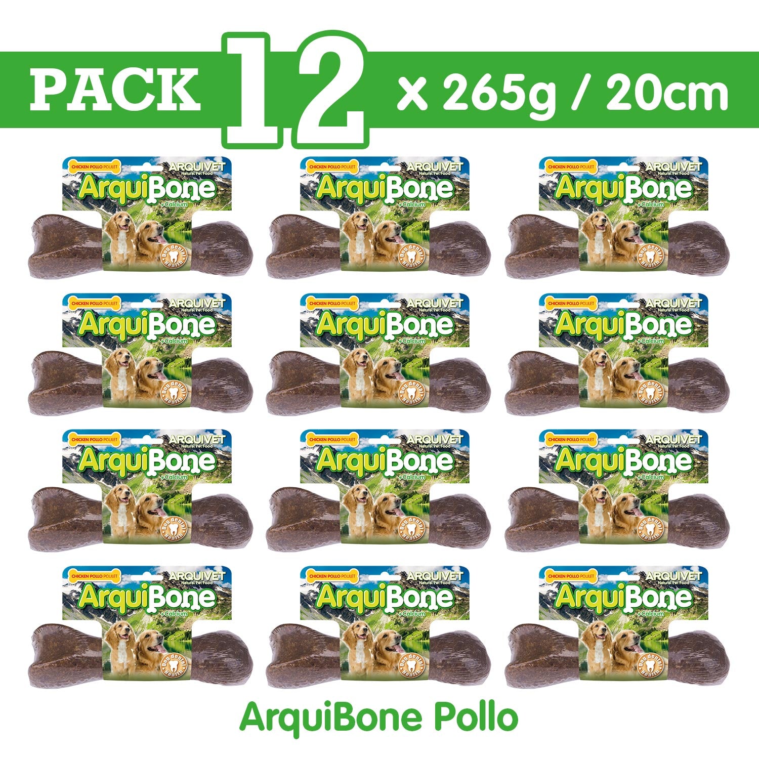 arquivet-arquibone-os-poulet-chien-12-cm-95-g image 4