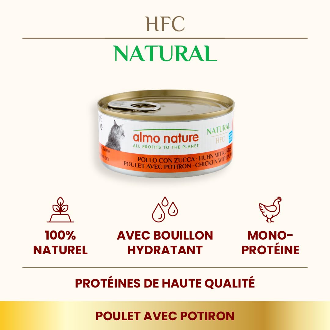 almo-nature-hfc-natural-p-t-e-poulet-potiron-24x150g image 2
