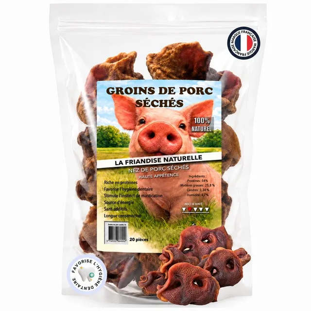 france-croquettes-friandises-groins-de-porc-friandise-m-cher image 1