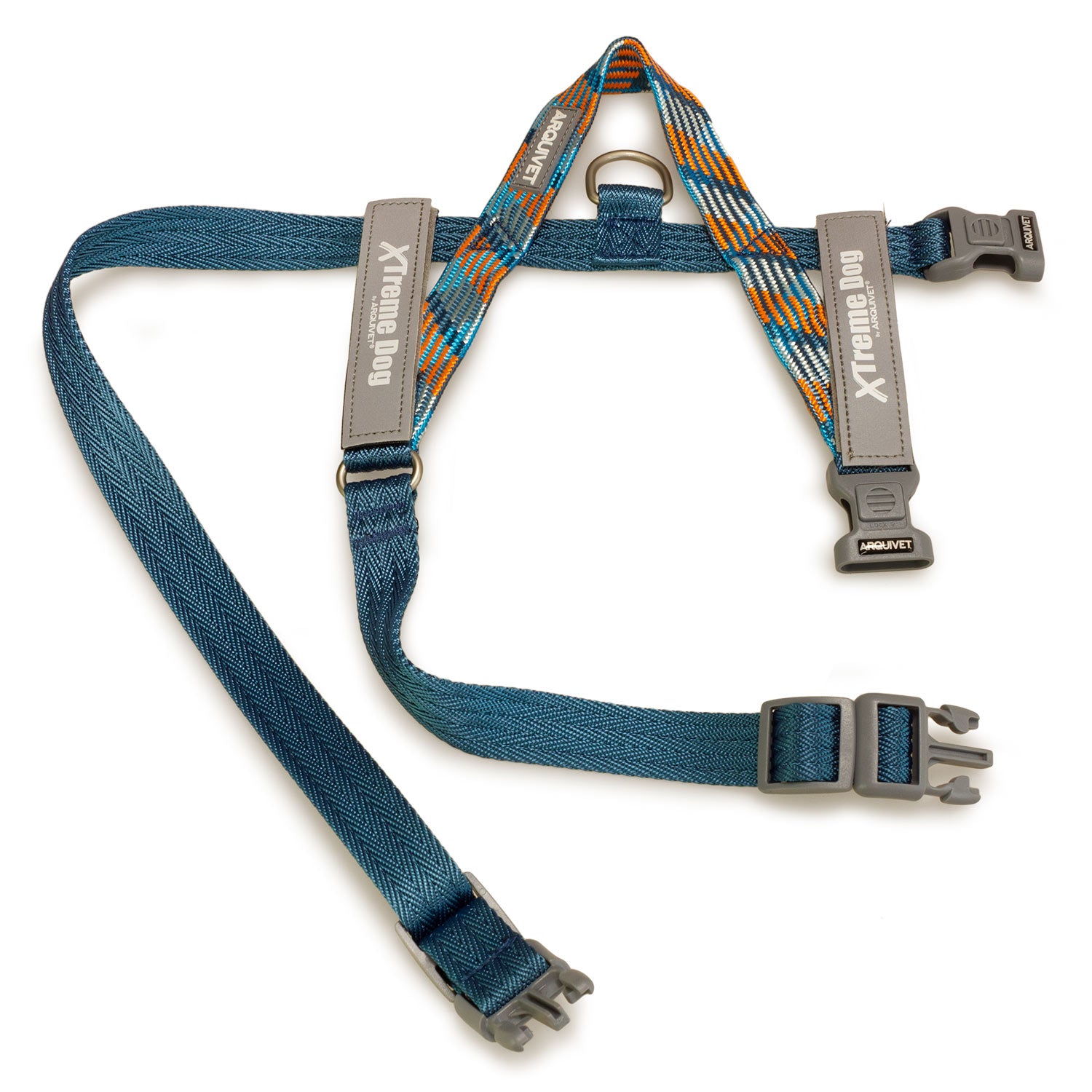 arquivet-xtreme-piemonte-harnais-chien-bleu-r-fl-chissant image 2