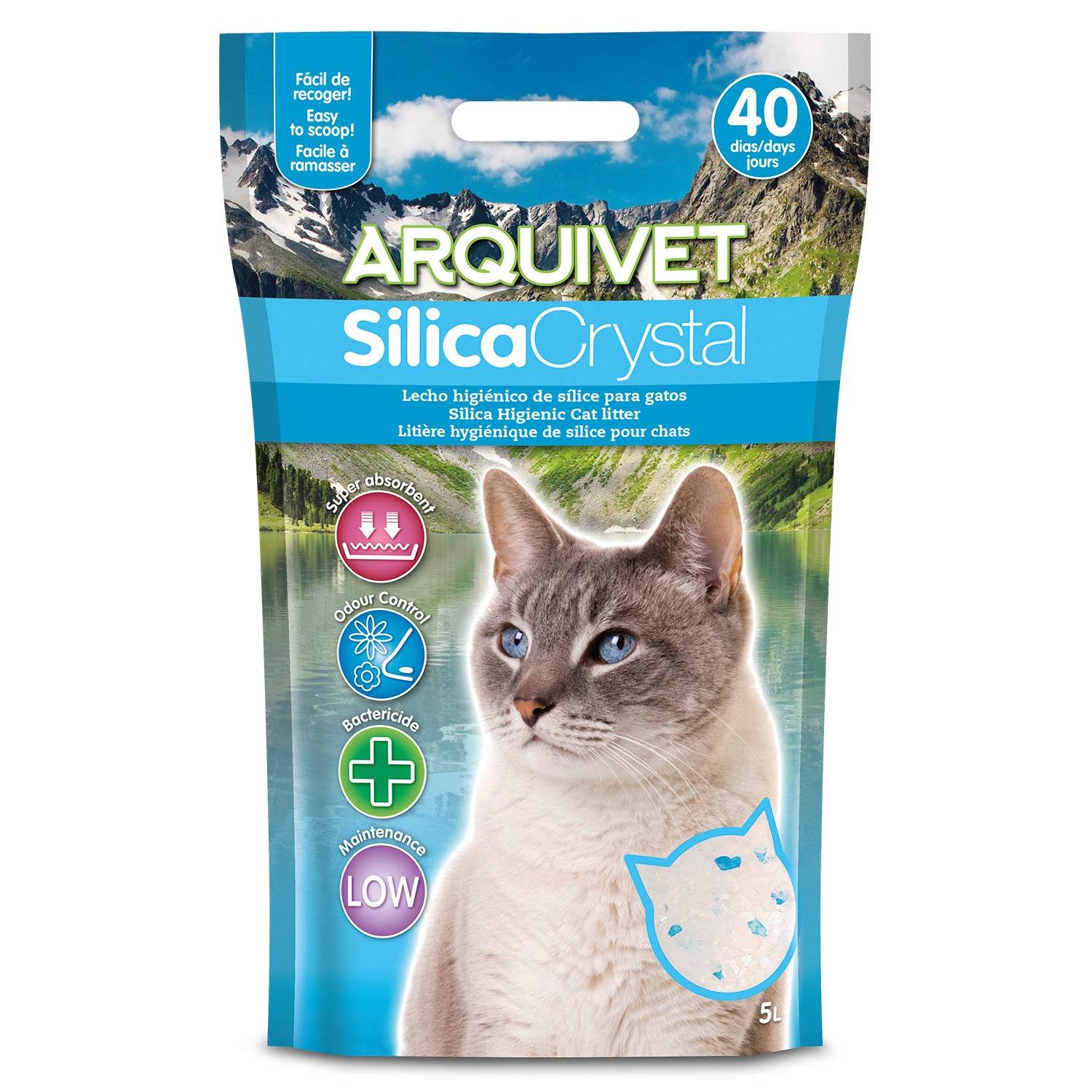 arquivet-liti-re-chat-silice-cristal-3-8-l image 4