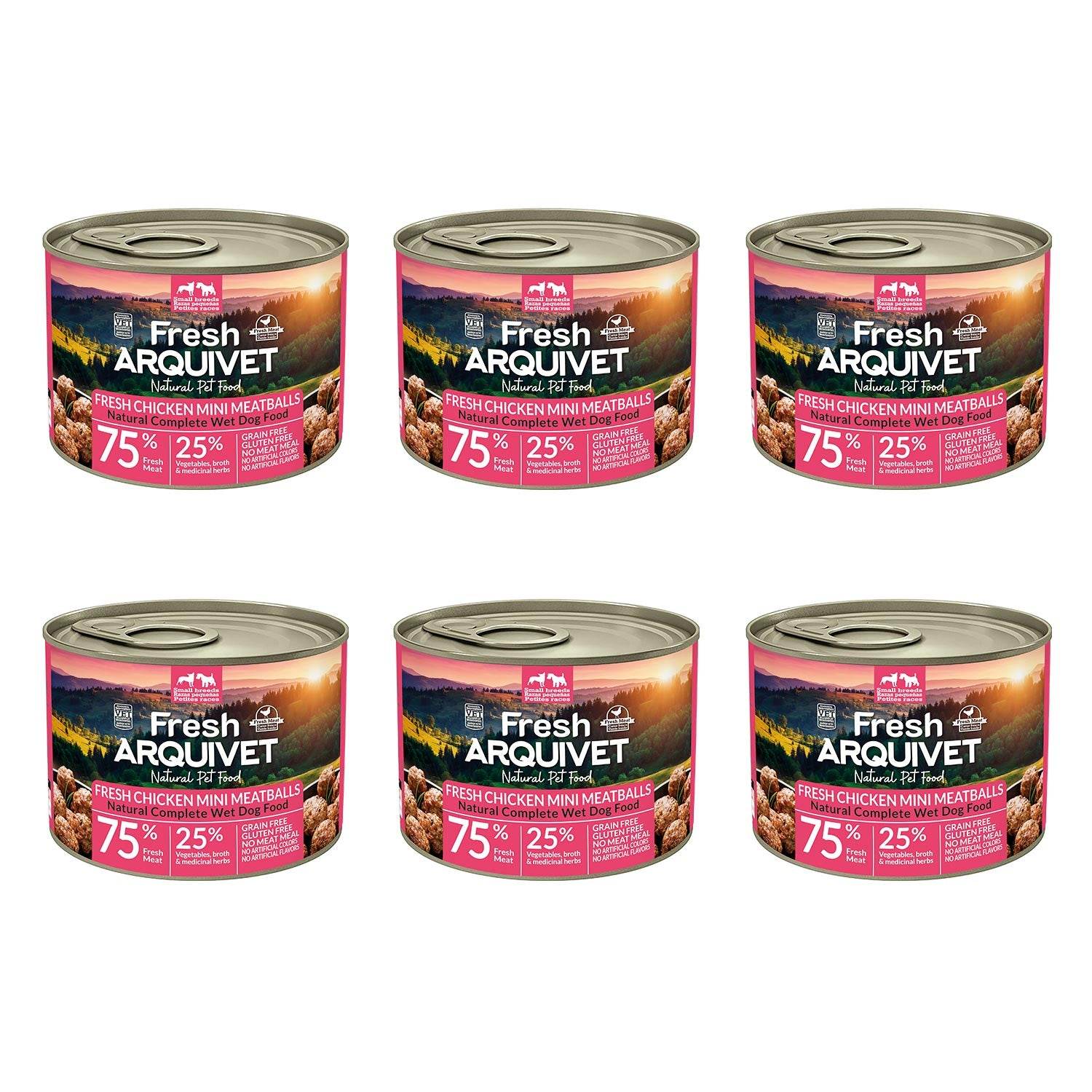 arquivet-mini-boulettes-poulet-200-gr-sans-gluten image 4
