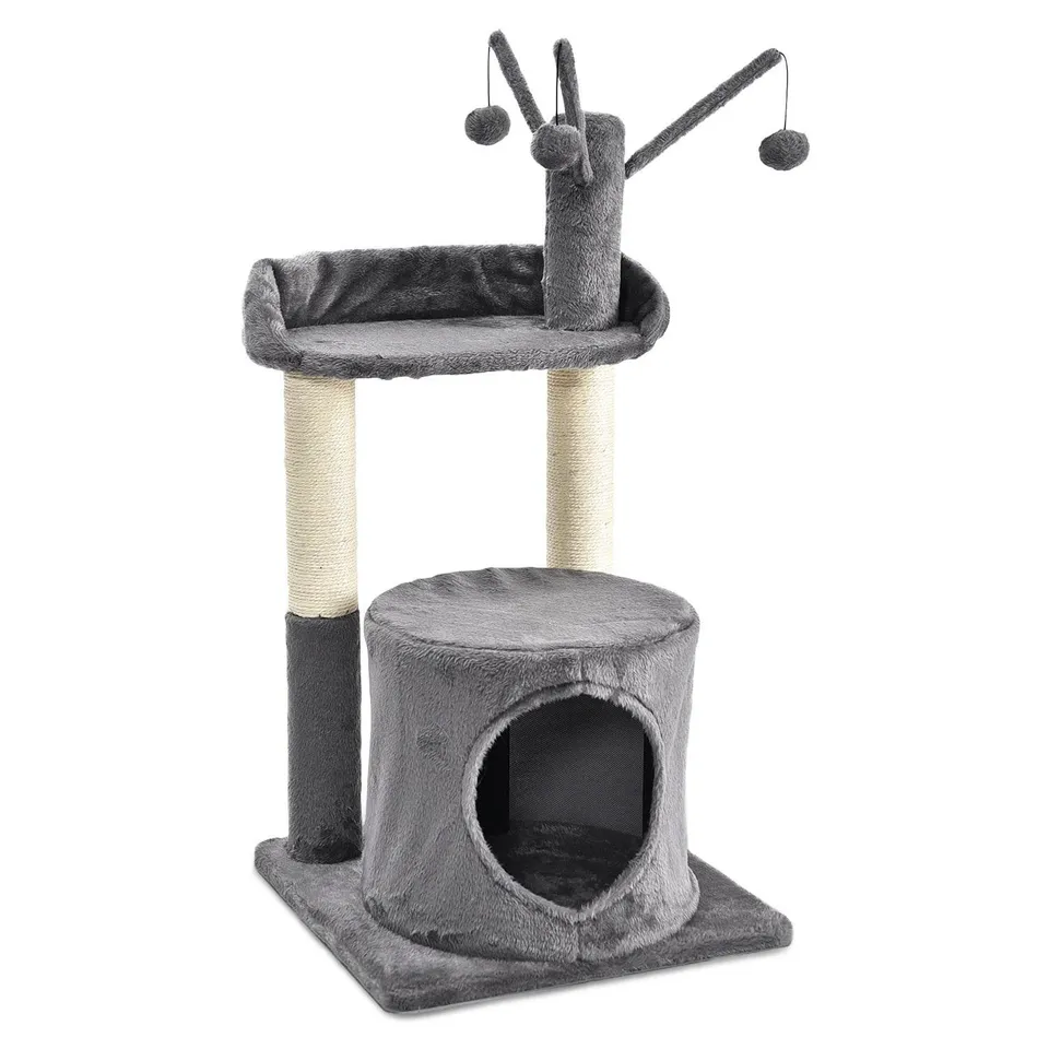 arquivet-dynamic-arbre-chat-40x40x80cm-2-tages-niche image 1