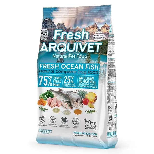 arquivet-nourriture-semi-humide-chien-poisson-100-g-frais image 1