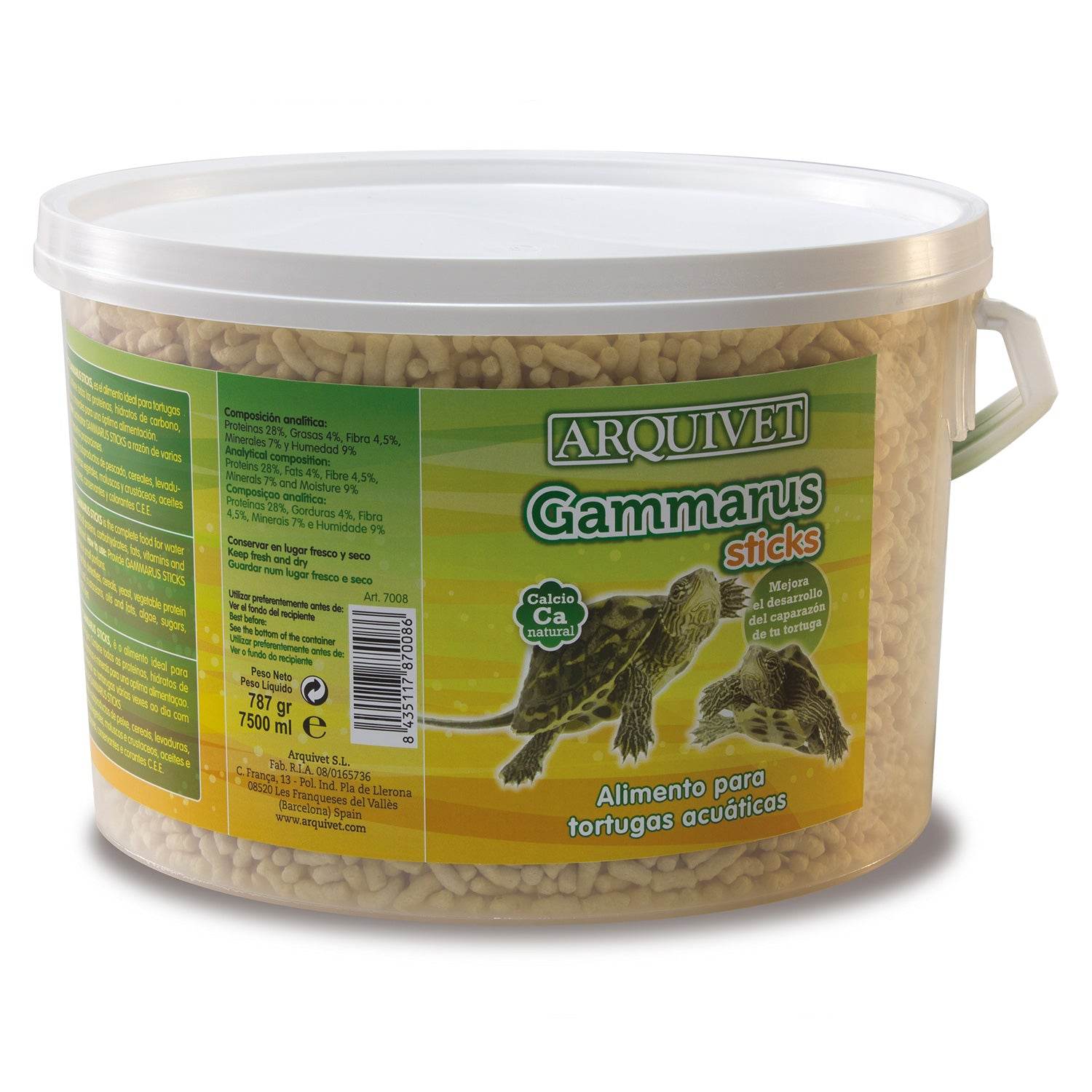 arquivet-gammarus-sticks-nourriture-tortue-aquatique-25-g image 6