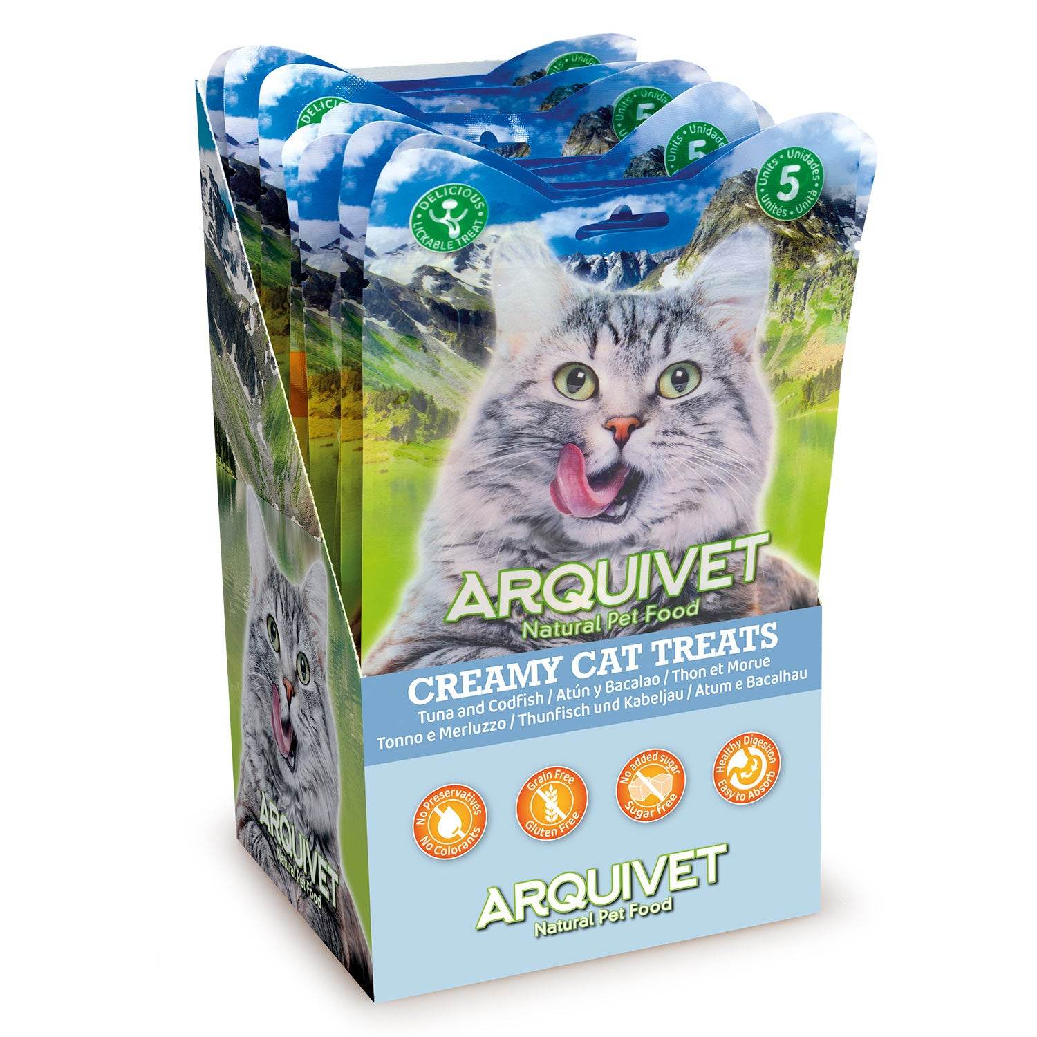 arquivet-creamy-snack-chat-thon-cabillaud-5x14-g image 3