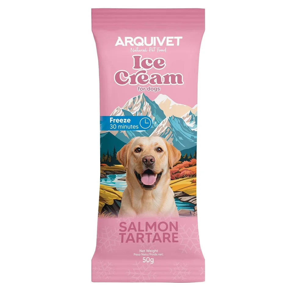 arquivet-glace-chien-tartare-saumon-snack-50-g image 1