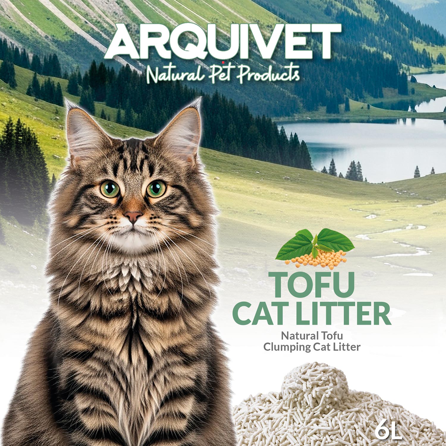 arquivet-original-tofu-liti-re-chat-agglom-rante-6-l-biod-gradable image 3