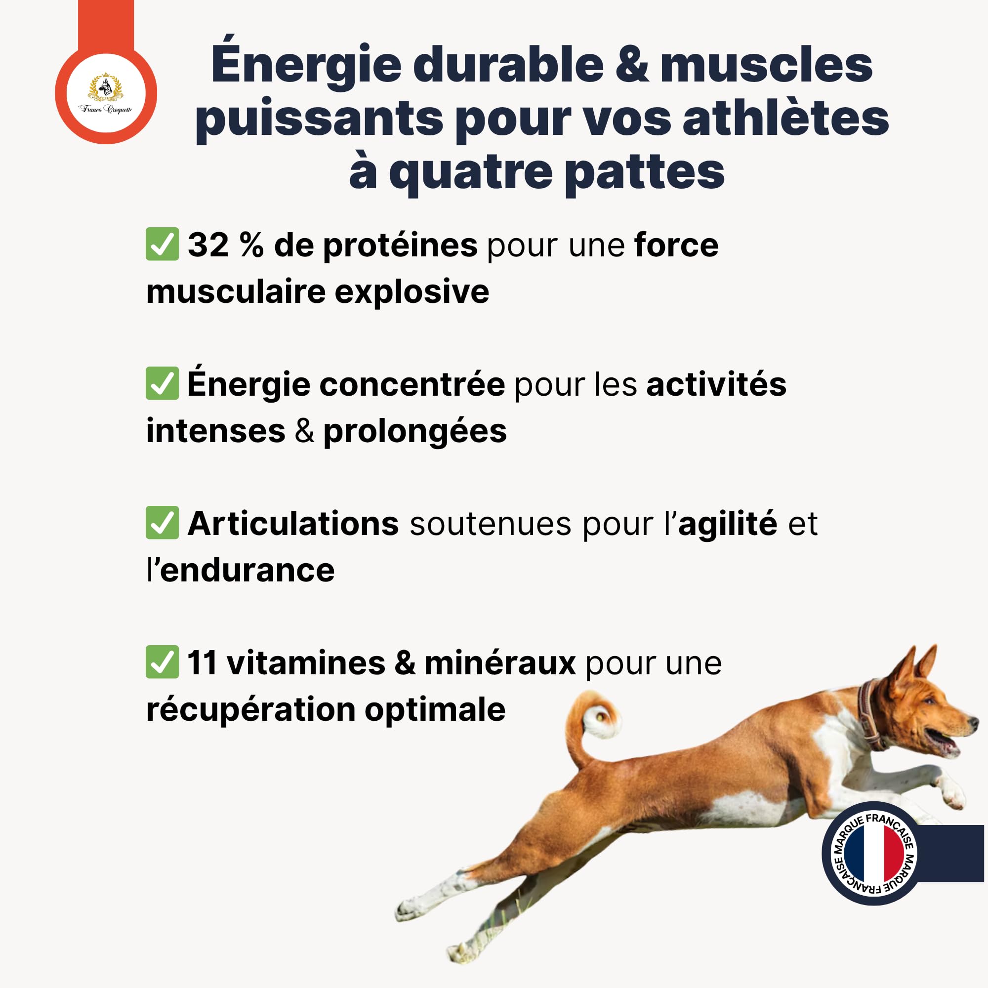 france-croquettes-gold-comp-tition-32-22-croquettes-sport-4kg image 7