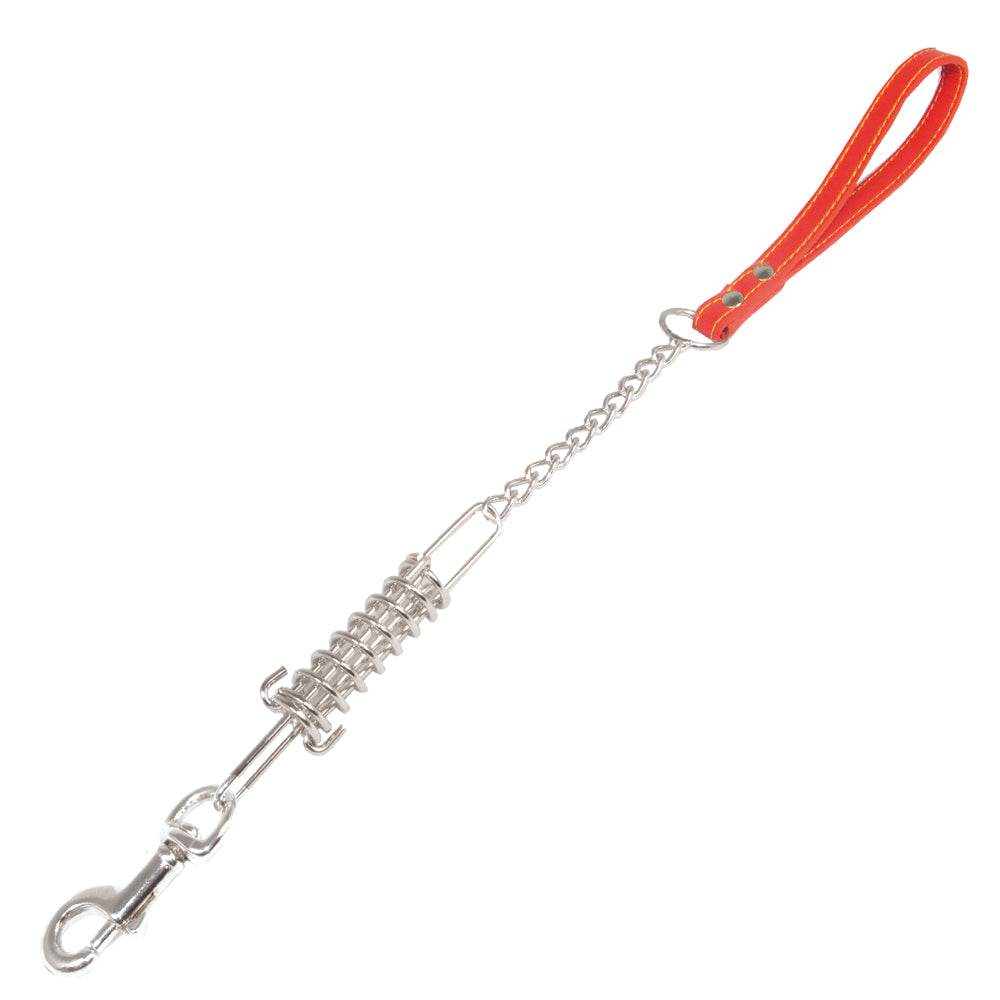 arquivet-laisse-chien-cha-ne-m-tal-3-mm-40-cm-noire image 4
