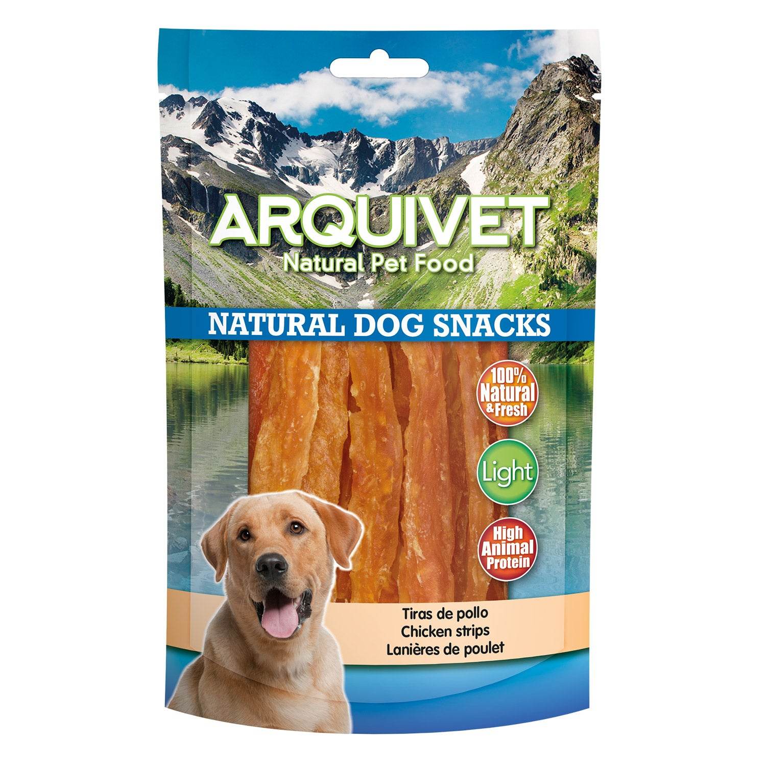 arquivet-chicken-strips-lamelles-poulet-100-g-chien image 5