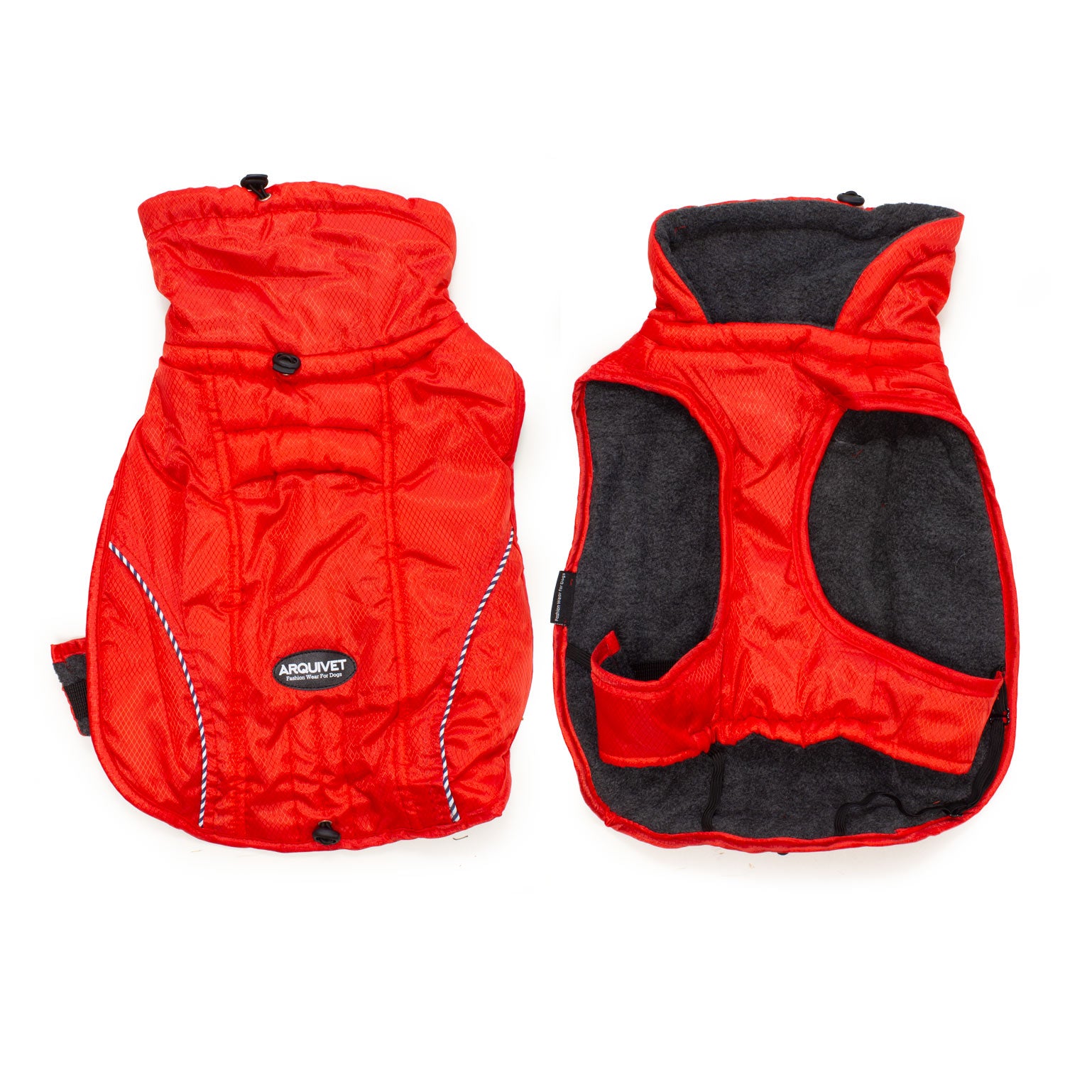 arquivet-monviso-gilet-r-fl-chissant-chien-rouge-m-30-cm image 2