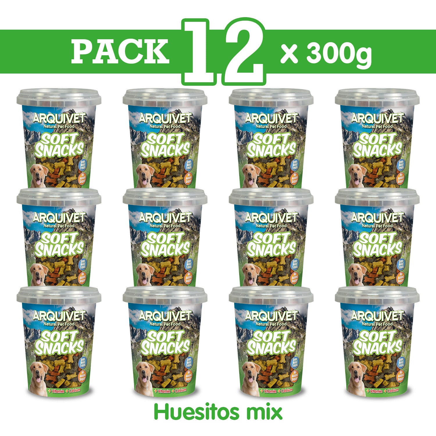 arquivet-huesitos-mix-snack-chien-tendre-100-g-4-parfums image 5