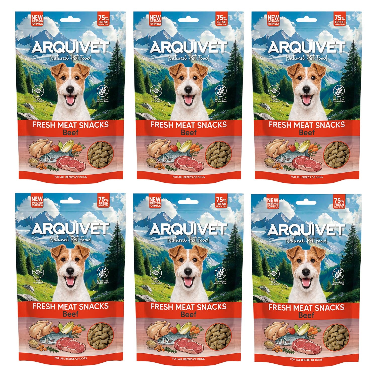 arquivet-fresh-meat-snacks-b-uf-friandise-chien-300-gr image 6