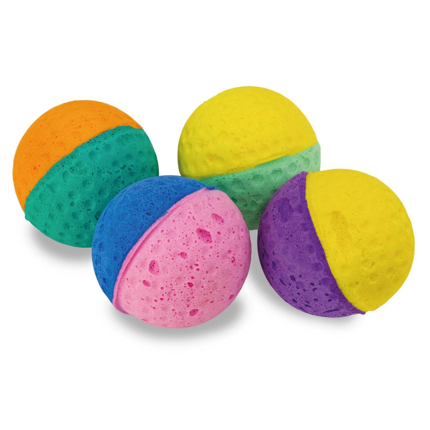 arquivet-balles-mousse-jouet-chat-5-cm-lot-de-4 image 2