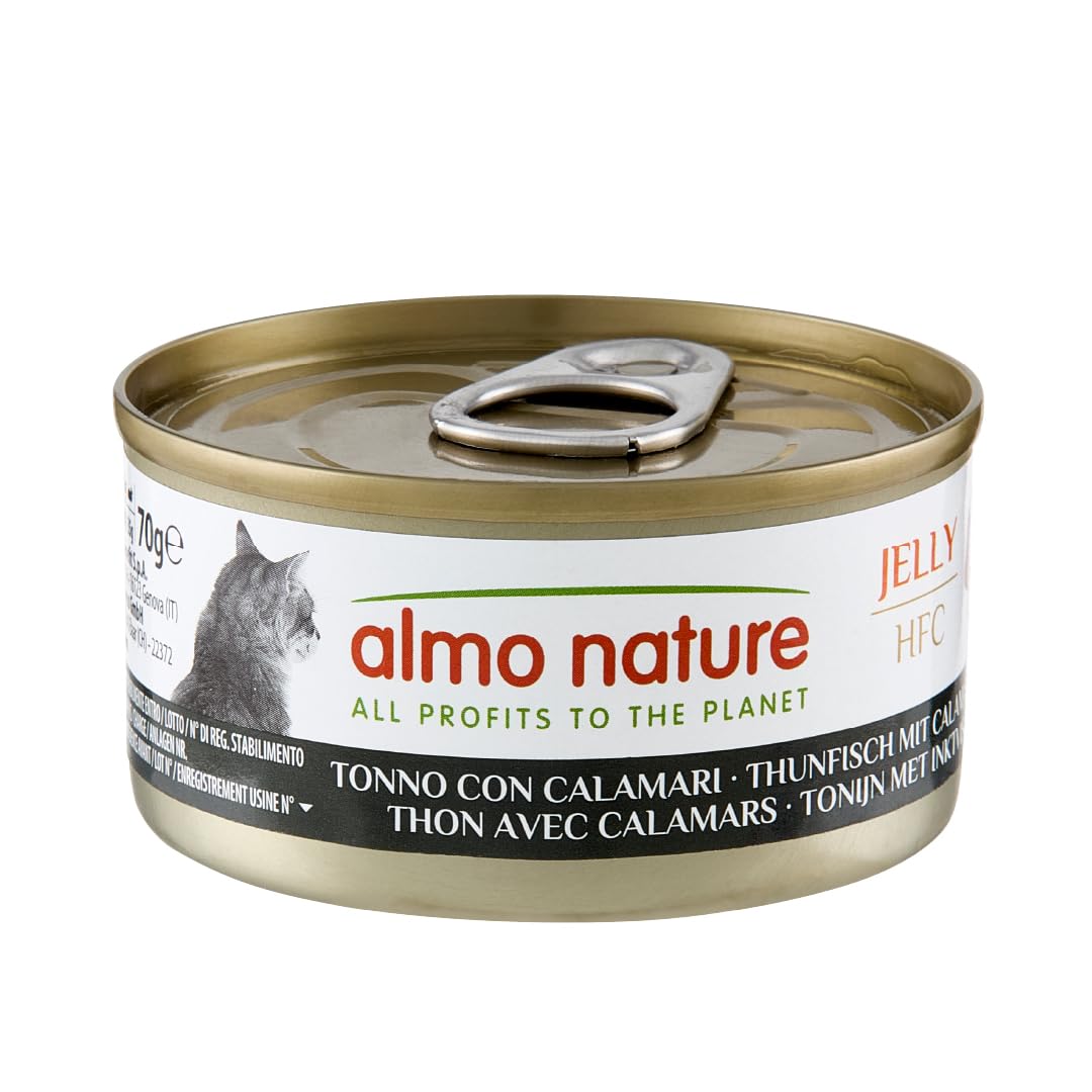 almo-nature-hfc-jelly-p-t-e-pour-chat-thon-calamars-70g-x24 image 1