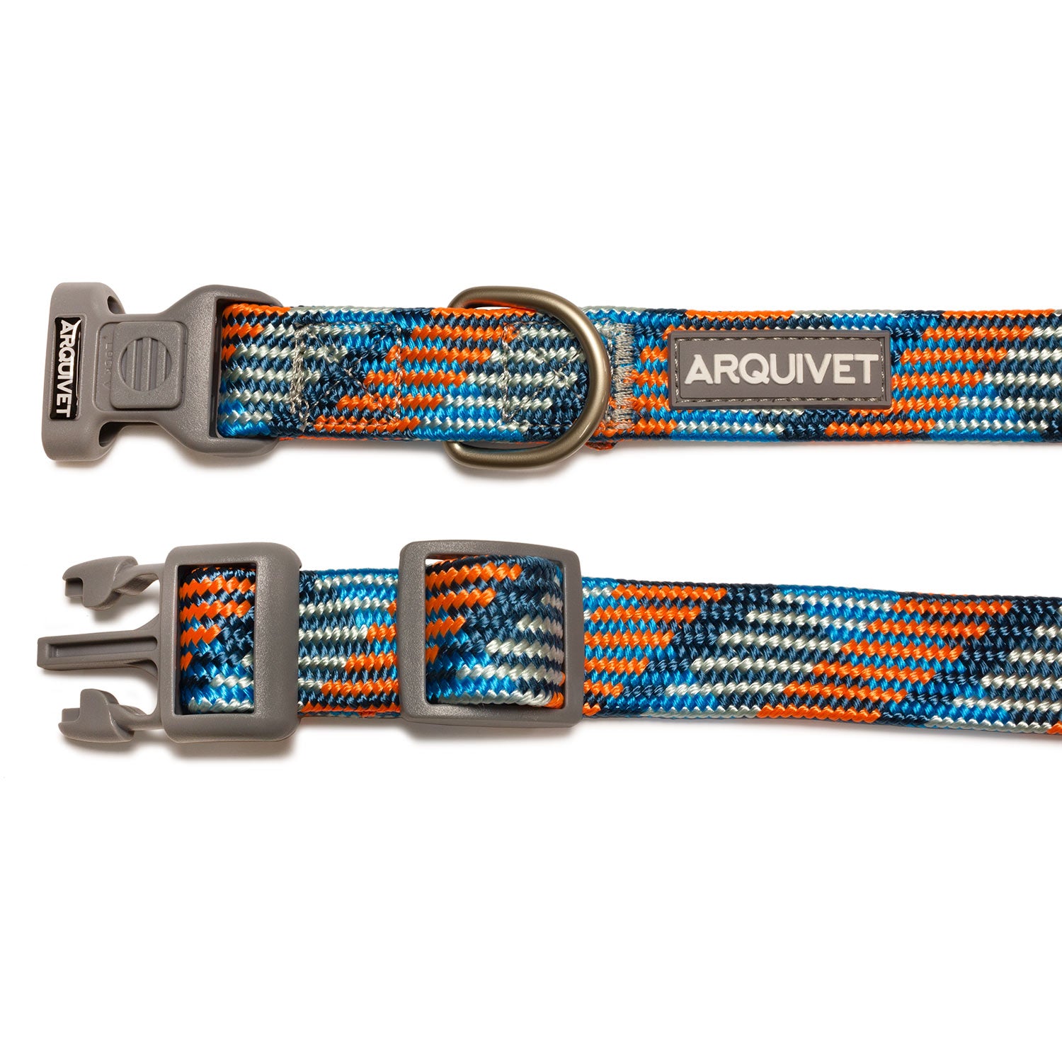 arquivet-piemonte-collier-chien-bleu-m-36-58-cm-r-fl-chissant image 3