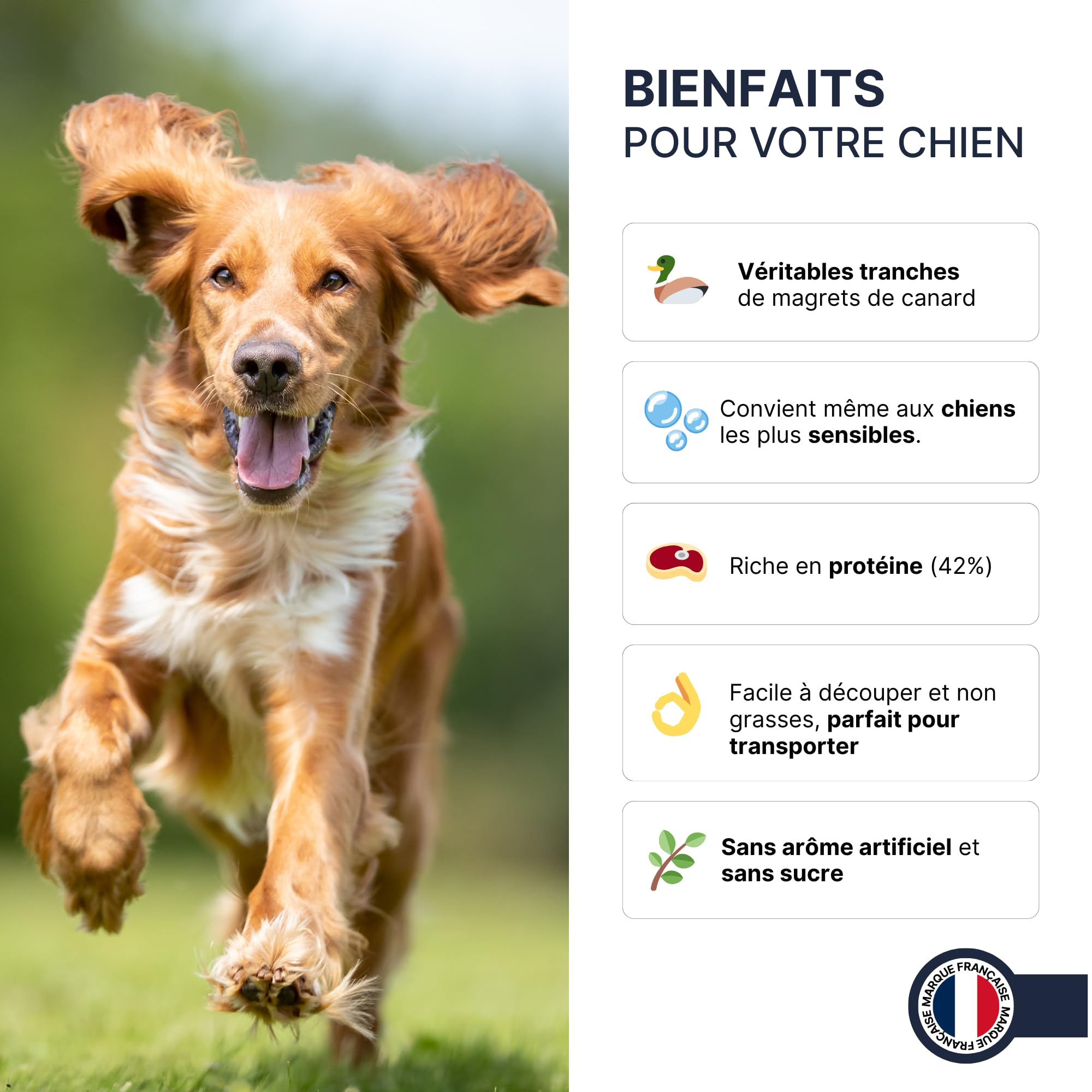 france-croquettes-friandises-magret-canard-chien-500g-tendre image 2