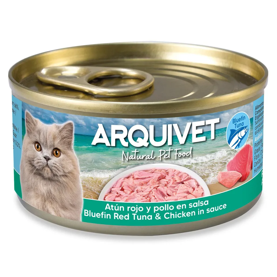 arquivet-p-t-e-chat-thon-poulet-mini-filets-sauce-80-g image 1