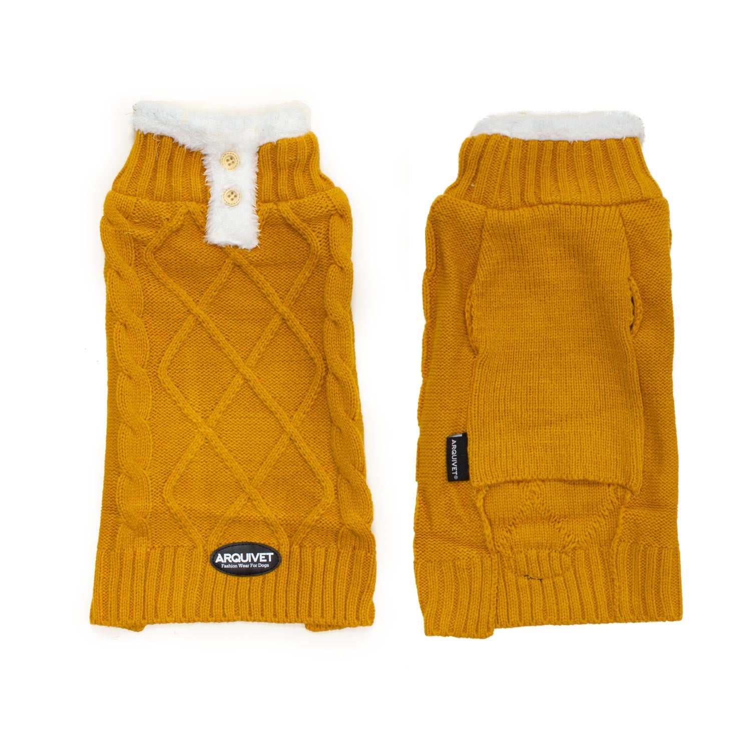 arquivet-mulhacen-pull-tricot-col-mouton-m-30-cm-chien image 2