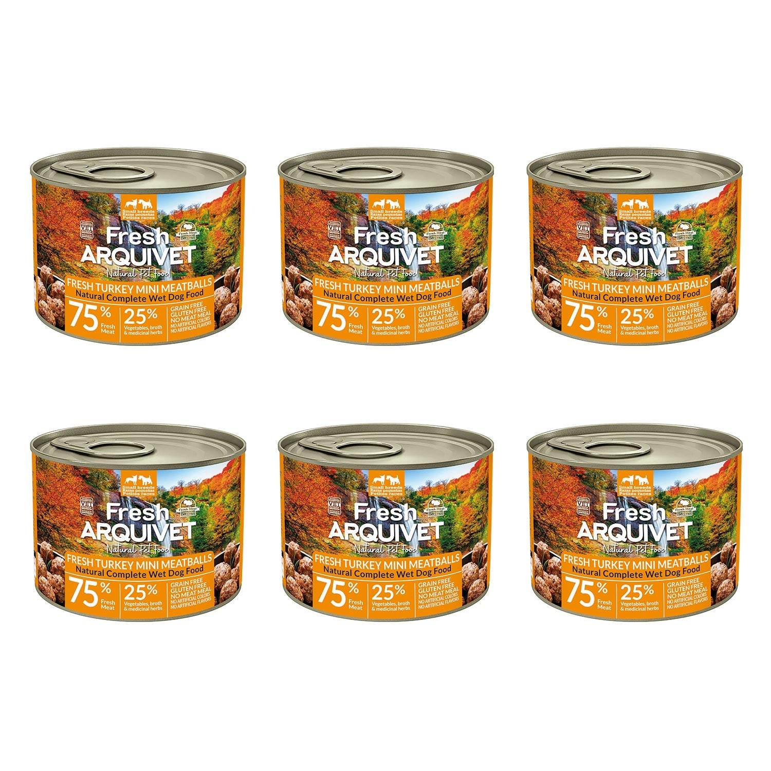 arquivet-mini-meatballs-dinde-aliment-chien-200-g-viande-fra-che image 4
