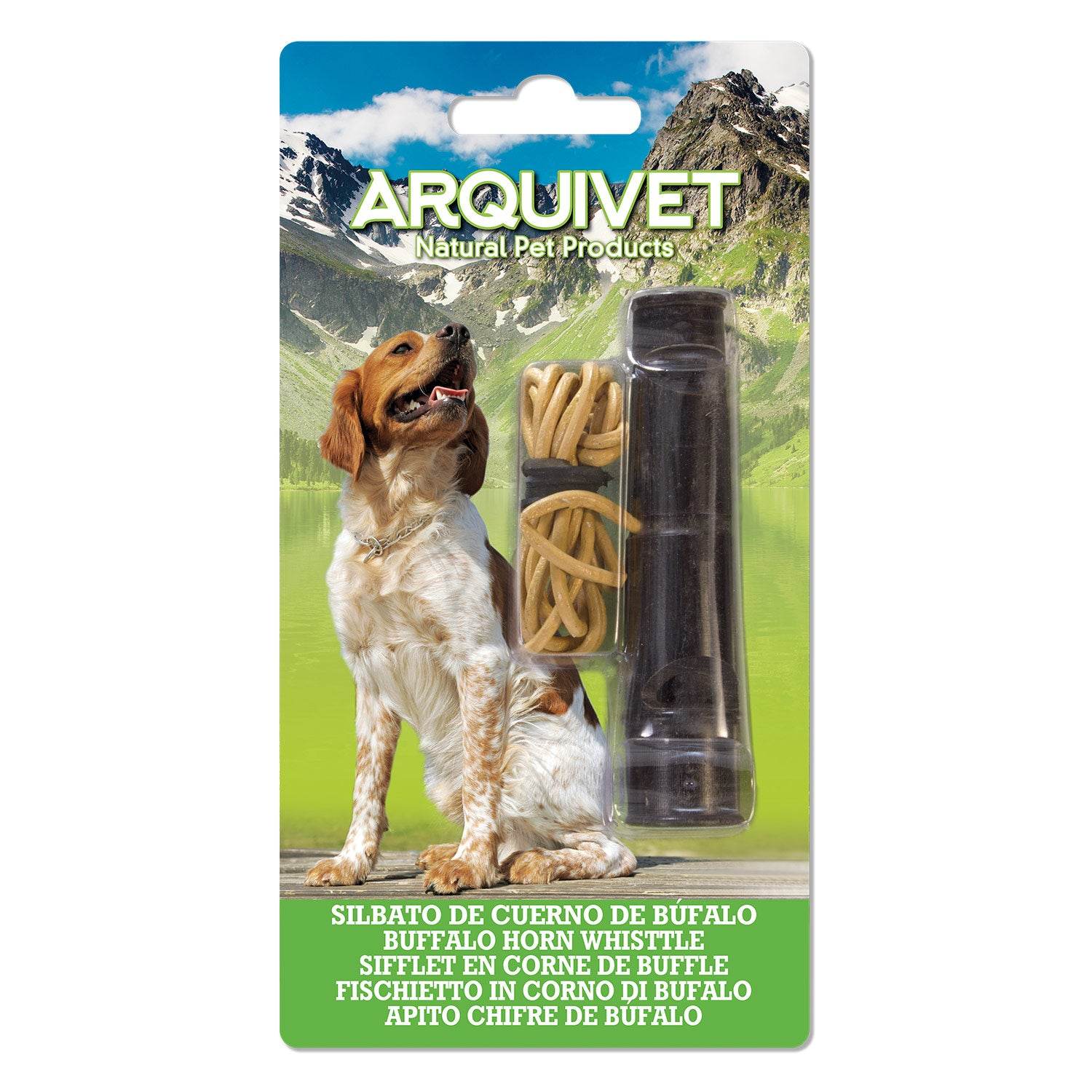 arquivet-sifflet-chien-corne-de-buffle-8-3-cm image 1