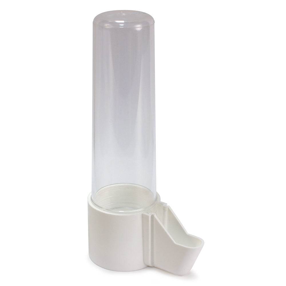 arquivet-abreuvoir-oiseau-cage-85-cc-bec-plastique-blanc image 1