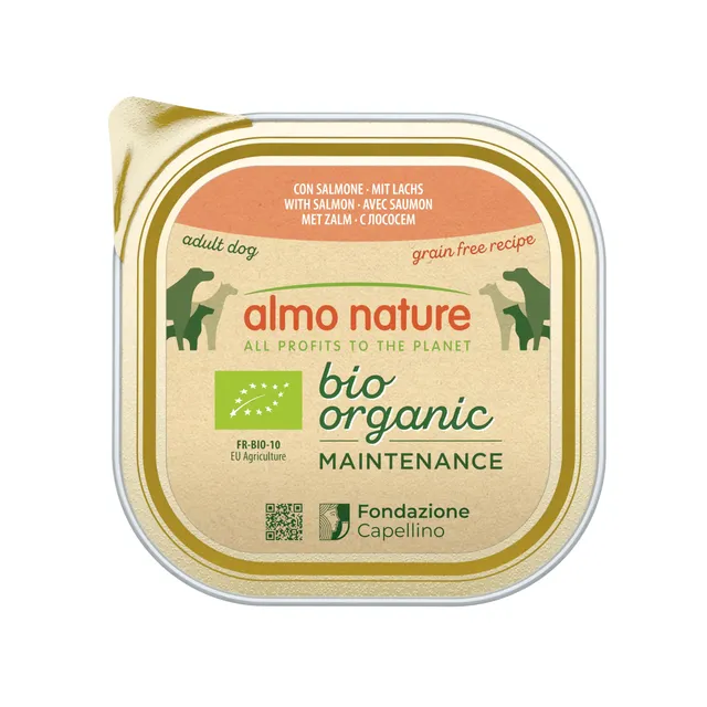almo-nature-bio-organic-p-t-e-chien-saumon-9x300g-bio image 1