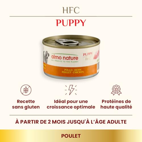 almo-nature-hfc-puppy-p-t-e-chiot-poulet-croissance-sans-gluten image 7
